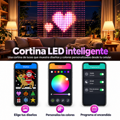 Magic Light | Cortina LED personalizable