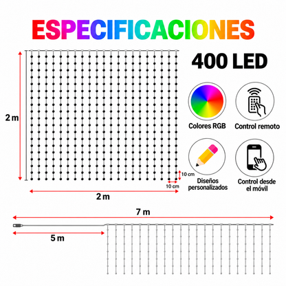Magic Light | Cortina LED personalizable